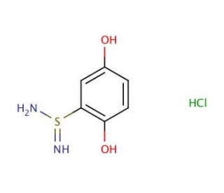 2,5-diphenol-sulfinimidaide hydrochloride - chemical structure image