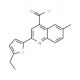 2-(5-ethyl-2-thienyl)-6-methylquinoline-4-carbonyl chloride - chemical structure image