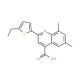 2-(5-Ethylthien-2-yl)-6,8-dimethylquinoline-4-carboxylic acid - chemical structure image