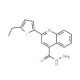 2-(5-Ethylthien-2-yl)quinoline-4-carbohydrazide - chemical structure image
