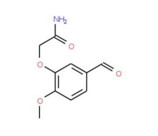 2-(5-formyl-2-methoxyphenoxy)acetamide - chemical structure image