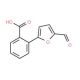 2-(5-Formyl-furan-2-yl)-benzoic acid - chemical structure image