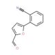 2-(5-Formyl-furan-2-yl)-benzonitrile - chemical structure image