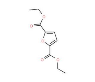 2,5-Furandicarboxylic Acid Diethyl Ester (CAS 53662-83-2) - chemical structure image