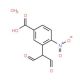 2-(5-Hydroxycarbonyl-2-nitrophenyl)-malondialdehyde monohydrate (CAS 205680-84-8) - chemical structure image