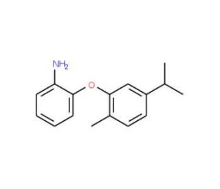 2-(5-Isopropyl-2-methylphenoxy)aniline - chemical structure image