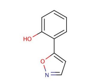 2-(5-Isoxazolyl)phenol (CAS 61348-47-8) - chemical structure image