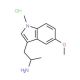 2-(5-Methoxy-1-methyl-1H-indol-3-yl)-1-methyl-ethylamine hydrochloride - chemical structure image