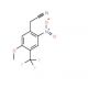 2-[5-Methoxy-2-nitro-4-(trifluoromethyl)phenyl]-acetonitrile - chemical structure image