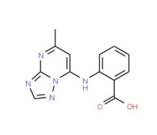 2-(5-Methyl-[1,2,4]triazolo[1,5-a]pyrimidin-7-ylamino)-benzoic acid - chemical structure image
