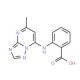 2-(5-Methyl-[1,2,4]triazolo[1,5-a]pyrimidin-7-ylamino)-benzoic acid - chemical structure image