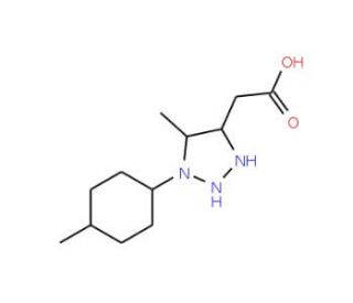 2-[5-methyl-1-(4-methylphenyl)-1H-1,2,3-triazol-4-yl]acetic acid - chemical structure image