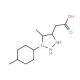 2-[5-methyl-1-(4-methylphenyl)-1H-1,2,3-triazol-4-yl]acetic acid - chemical structure image