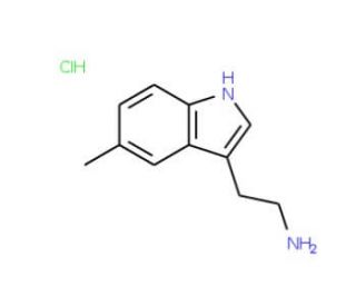 2-(5-Methyl-1H-indol-3-yl)ethanamine hydrochloride (CAS 55795-89-6) - chemical structure image