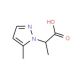 2-(5-Methyl-1H-pyrazol-1-yl)propanoic acid - chemical structure image