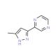 2-(5-Methyl-1H-pyrazol-3-yl)pyrazine - chemical structure image