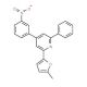 2-(5-Methyl-furan-2-yl)-4-(3-nitro-phenyl)-6-phenyl-pyridine - chemical structure image