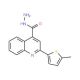 2-(5-Methylthien-2-yl)quinoline-4-carbohydrazide - chemical structure image
