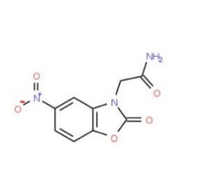 2-[5-Nitro-2-oxo-1,3-benzoxazol-3(2H)-yl]acetamide - chemical structure image