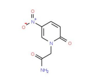 2-(5-nitro-2-oxopyridin-1(2H)-yl)acetamide - chemical structure image