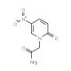 2-(5-nitro-2-oxopyridin-1(2H)-yl)acetamide - chemical structure image