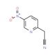 2-(5-Nitropyridin-2-yl)acetonitrile (CAS 123846-66-2) - chemical structure image