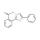 2-(5-phenyl-1,3-oxazol-2-yl)benzoic acid - chemical structure image