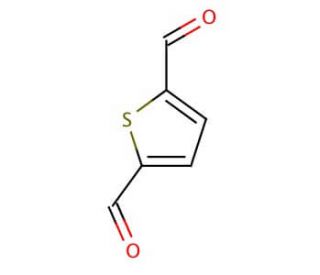 2,5-Thiophenedicarboxaldehyde (CAS 932-95-6) - chemical structure image