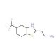 2-[5-(trifluoromethyl)-1,3-benzothiazol-2-yl]ethanamine - chemical structure image