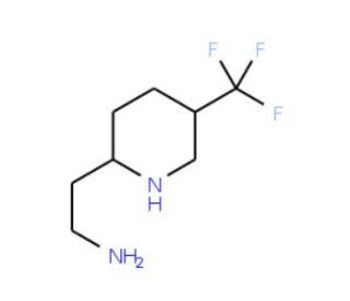2-[5-(trifluoromethyl)pyridin-2-yl]ethanamine (CAS 885277-36-1) - chemical structure image