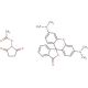 2-((5(6)-Tetramethylrhodamine)carboxylic Acid N-Hydroxysuccinimide Ester - chemical structure image