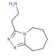 2-(6,7,8,9-tetrahydro-5H-[1,2,4]triazolo[4,3-a]azepin-3-yl)ethanamine - chemical structure image
