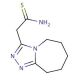 2-(6,7,8,9-tetrahydro-5H-[1,2,4]triazolo[4,3-a]azepin-3-yl)ethanethioamide - chemical structure image