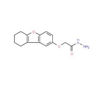 2-(6,7,8,9-tetrahydrodibenzo[b,d]furan-2-yloxy)acetohydrazide - chemical structure image
