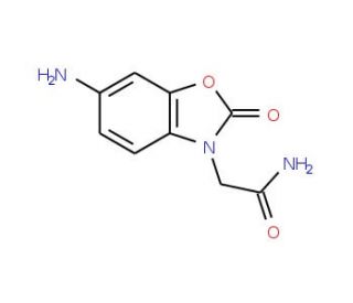 2-(6-Amino-2-oxo-benzooxazol-3-yl)-acetamide - chemical structure image