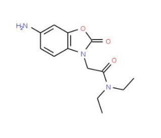 2-(6-Amino-2-oxo-benzooxazol-3-yl)-N,N-diethyl-acetamide - chemical structure image