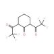 2,6-Bis(2,2,2-trifluoroacetyl)cyclohexanone (CAS 672956-75-1) - chemical structure image