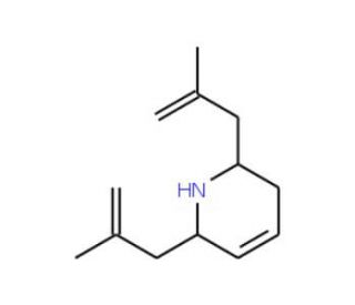 2,6-Bis-(2-methyl-allyl)-1,2,3,6-tetrahydro-pyridine - chemical structure image