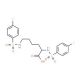 2,6-bis{[(4-fluorophenyl)sulfonyl]amino}hexanoic acid - chemical structure image