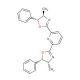 2,6-Bis[(4R,5R)-4-methyl-5-phenyl-2-oxazolinyl]pyridine (CAS 312624-05-8) - chemical structure image