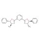 2,6-Bis[(4S,5S)-4-methyl-5-phenyl-2-oxazolinyl]pyridine (CAS 185346-20-7) - chemical structure image