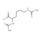2,6-bis[(aminocarbonyl)amino]hexanoic acid - chemical structure image