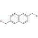 2,6-Bis(bromomethyl)naphthalene (CAS 4542-77-2) - chemical structure image