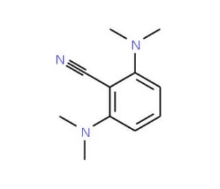 2,6-Bis(dimethylamino)benzonitrile (CAS 20926-04-9) - chemical structure image