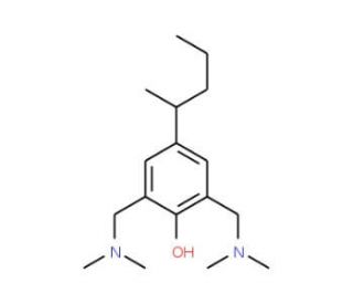 2,6-Bis[(dimethylamino)methyl]-4-(1-methylbutyl)benzenol - chemical structure image