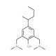 2,6-Bis[(dimethylamino)methyl]-4-(1-methylbutyl)benzenol - chemical structure image