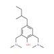 2,6-Bis[(dimethylamino)methyl]-4-(2-methylbutyl)benzenol - chemical structure image