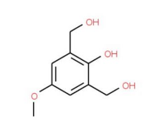 2,6-bis(hydroxymethyl)-4-methoxyphenol - chemical structure image