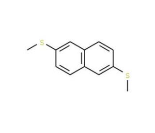 2,6-Bis-(methylthio)naphthalene (CAS 10075-77-1) - chemical structure image