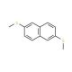 2,6-Bis-(methylthio)naphthalene (CAS 10075-77-1) - chemical structure image